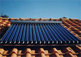 Roof Mounted Solar Thermal Panels